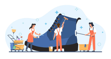 Shoe Cleaning service icon